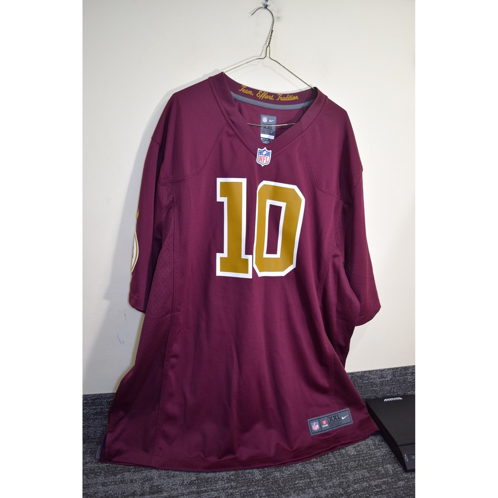 Nike Robert Griffin III RG3 Washington Redskins NFL Jersey XXL Burgundy 10